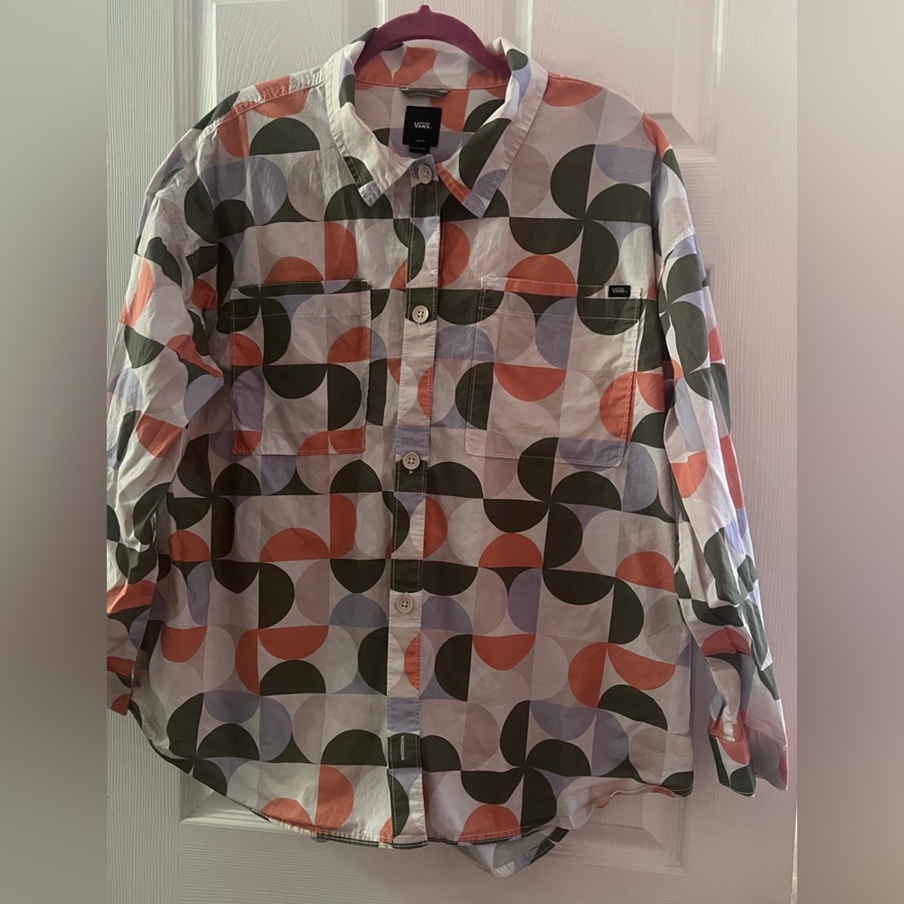 Geometric Button-Down